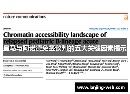 皇马与阿诺德免签谈判的五大关键因素揭示